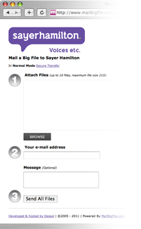 Sayer Hamilton & MailBigFile